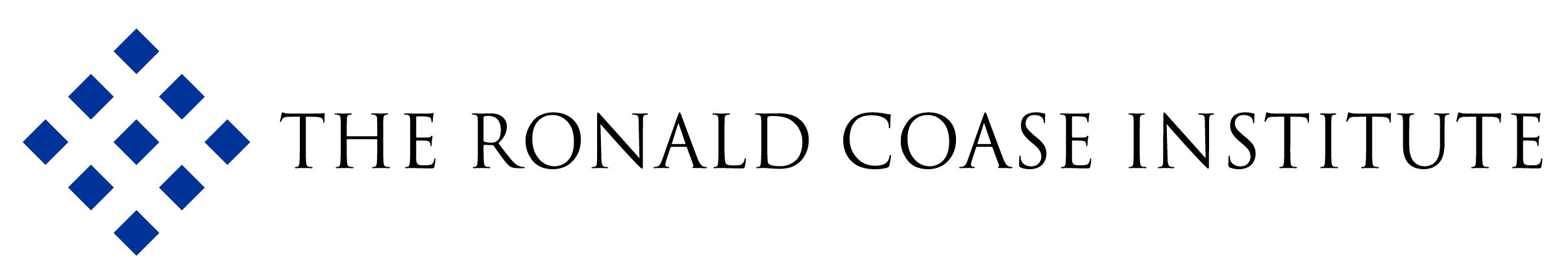 Ronald Coase Institute logo with name 2416x432 & 300ppi